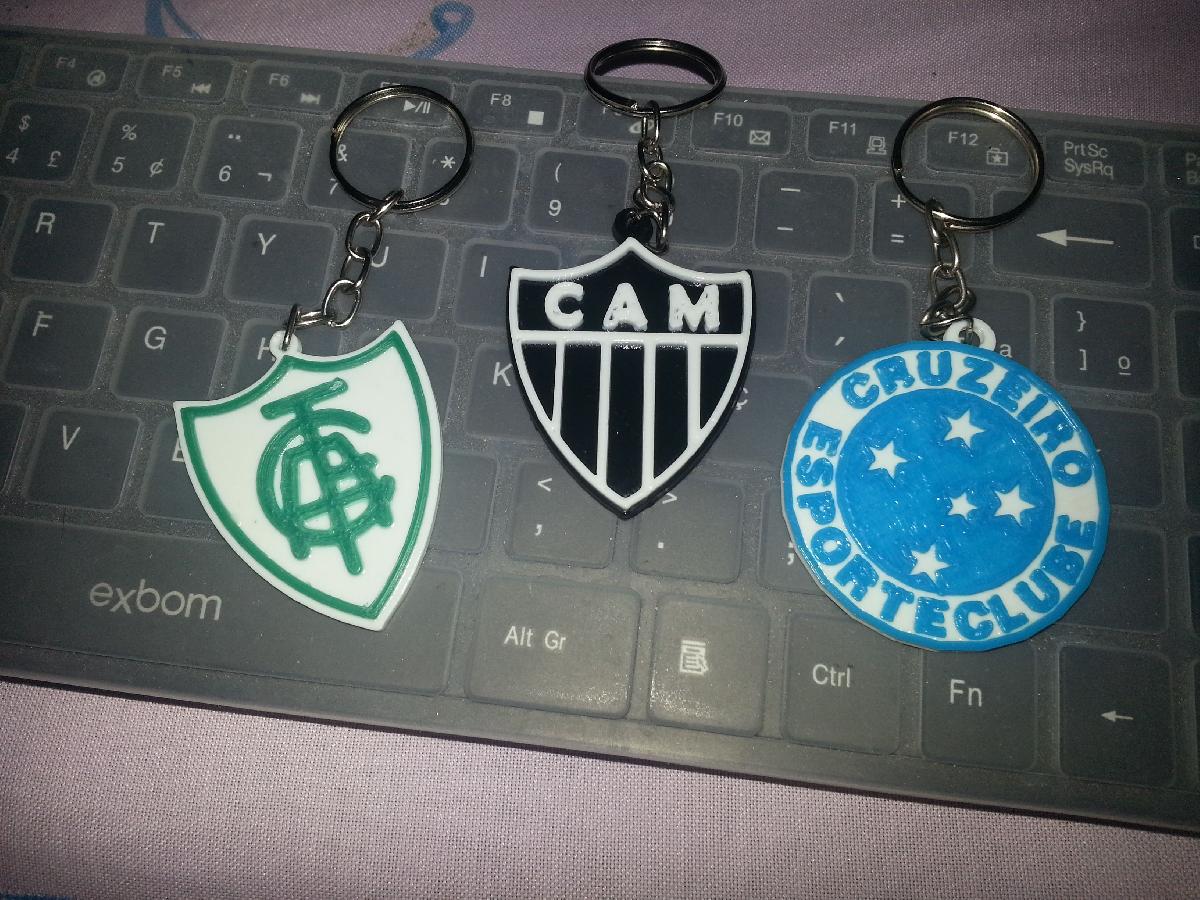 CHAVEIROS DE ESCUDOS DE TIMES