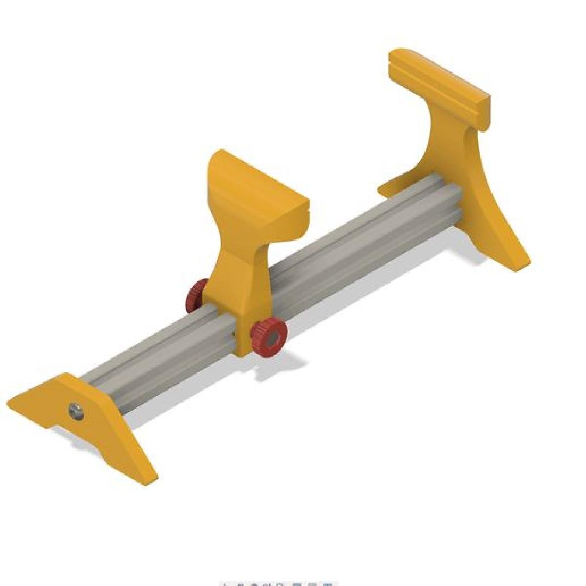 Morsa/ Gabarito de Soldagem Fixo (extrusao 2020)