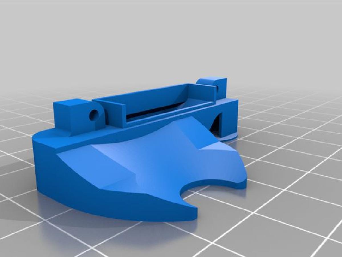 Duto de Resfriamento do Extrusor E5 Flow para Creality Ender