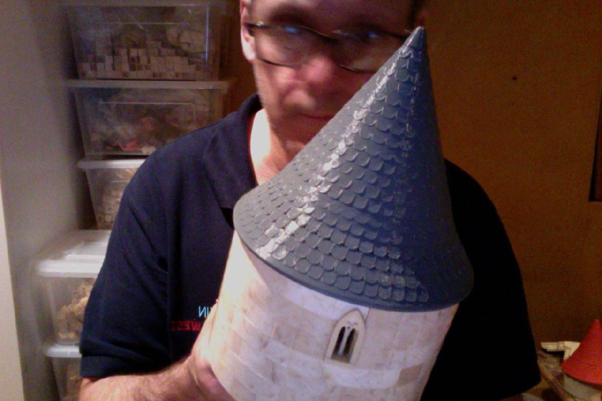 Tejado para a Super Almena de 11 exinios.