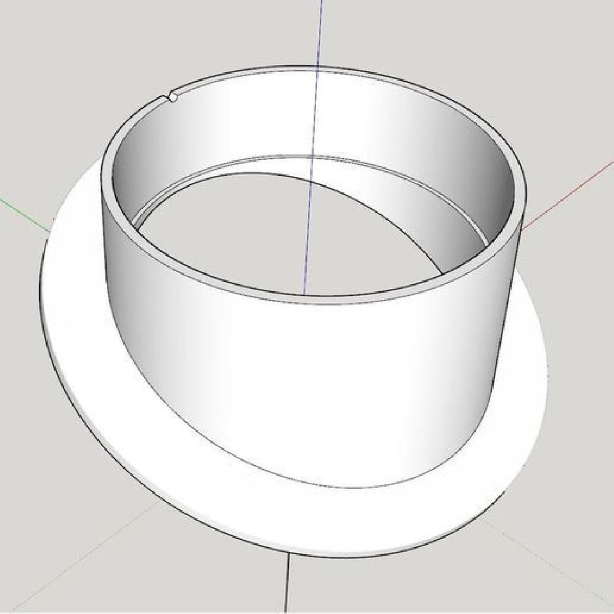 Suporte para janela da camera Foscam C1