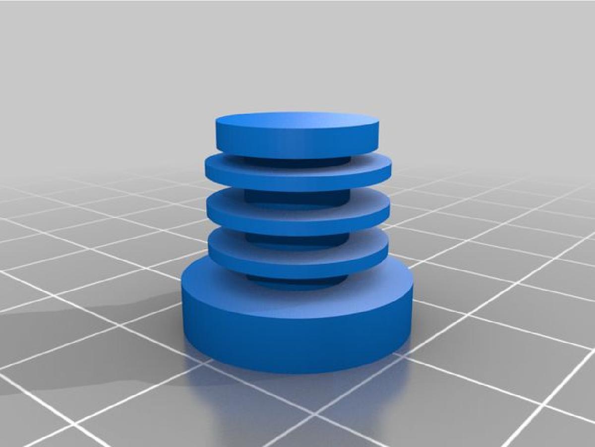 pes de cadeira de metal