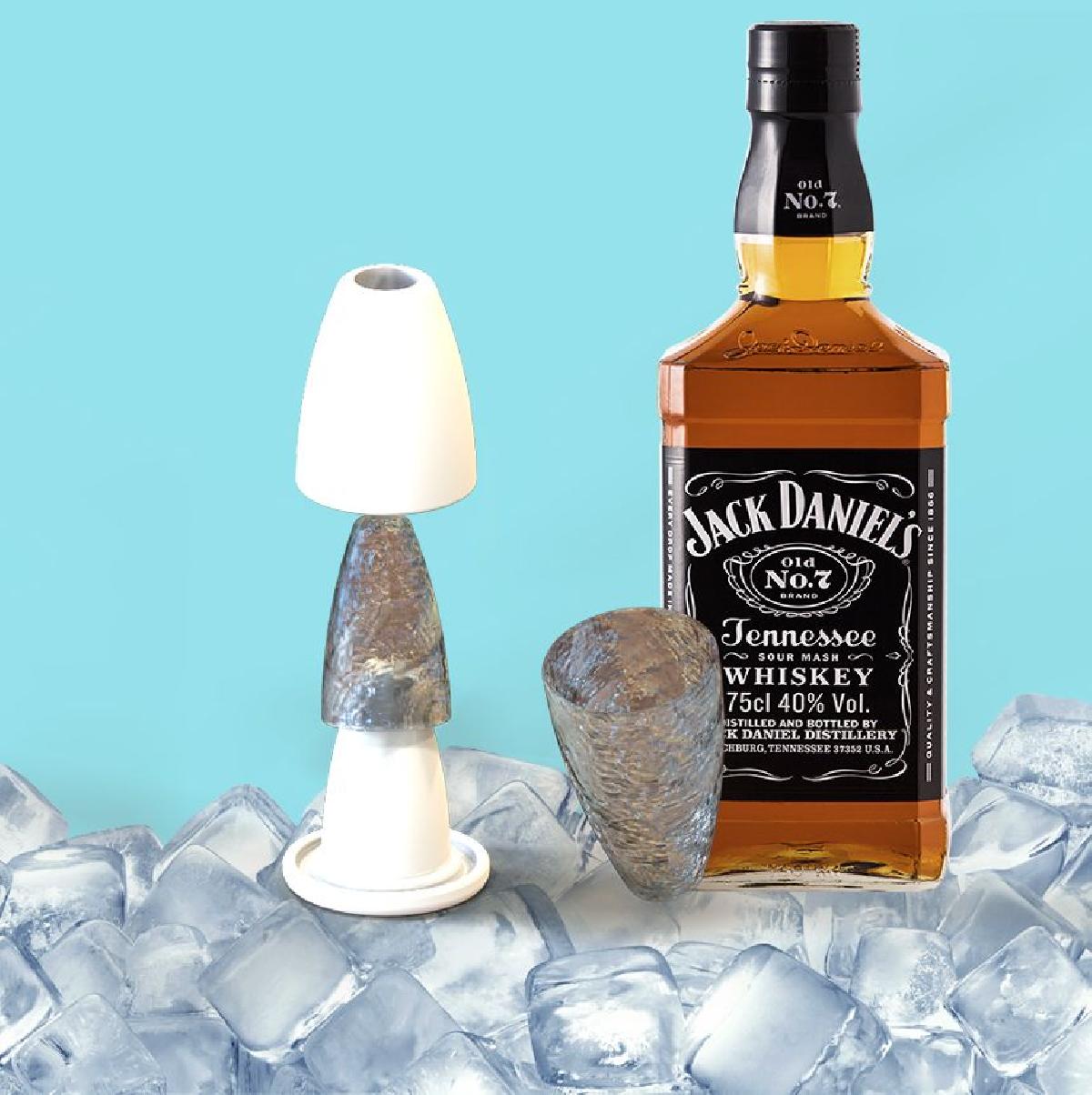 Molde para vasos de gelo.