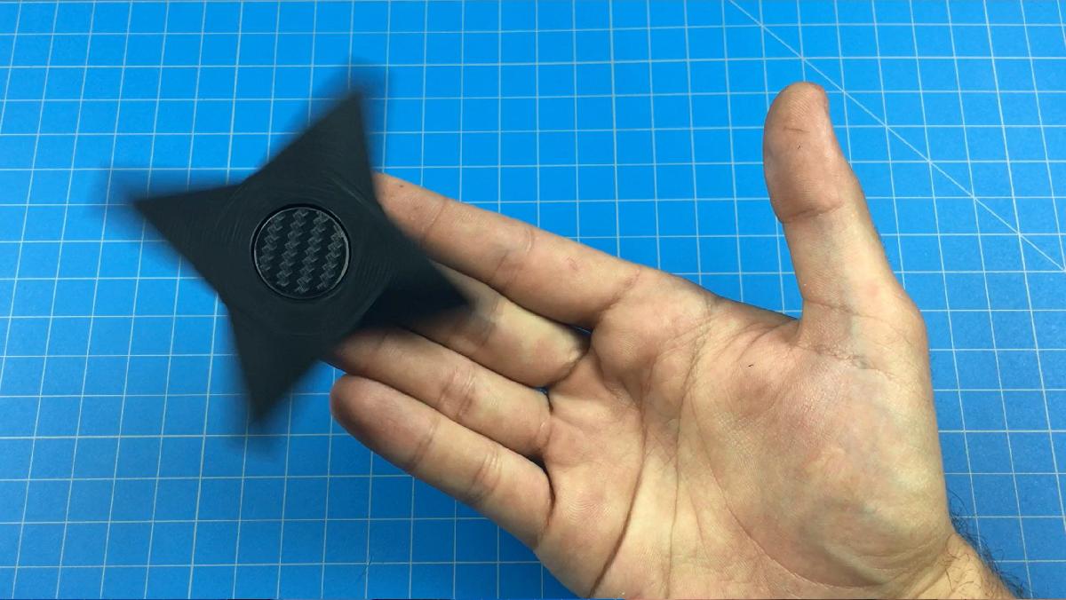 Naruto Shuriken Fidget Brinquedo Mão Spinner 