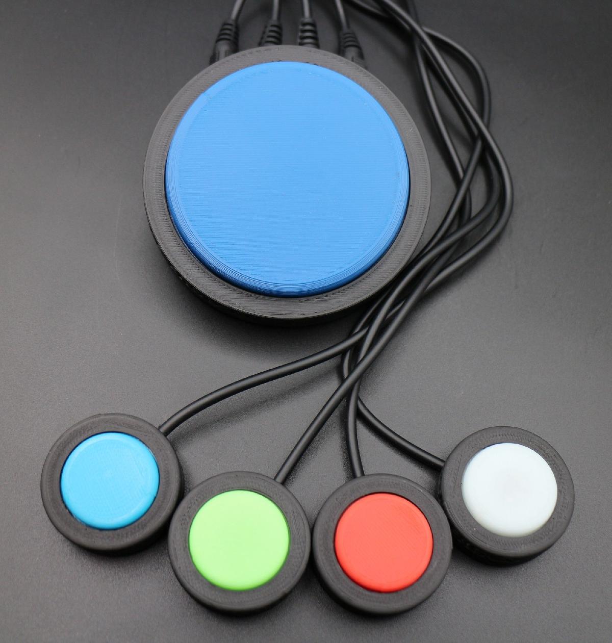 Mouse controlado por botao USB / Mouse com botoes USB