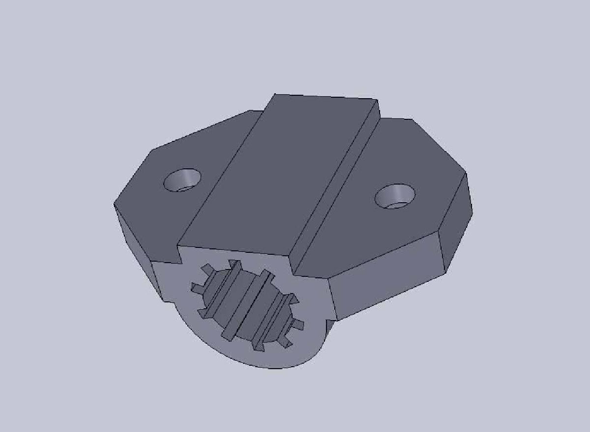 Placa de teste de rolamentos lineares Prusa i3