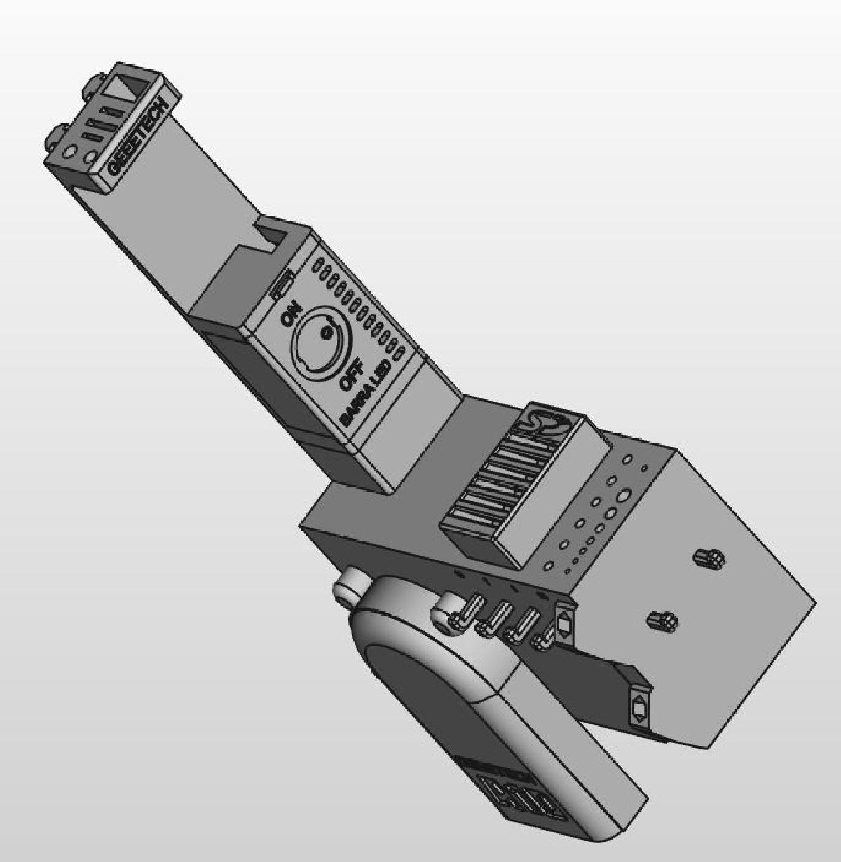 Geeetech A10   Silenciador de Ventilador de Fonte