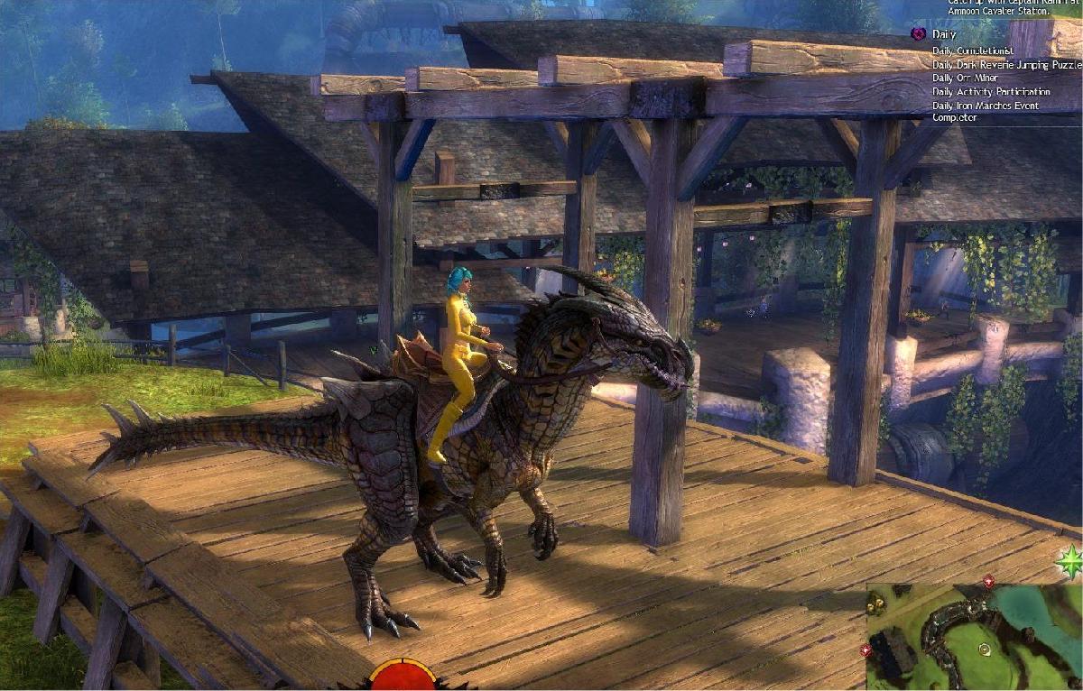 GW2 Raptor em Descanso