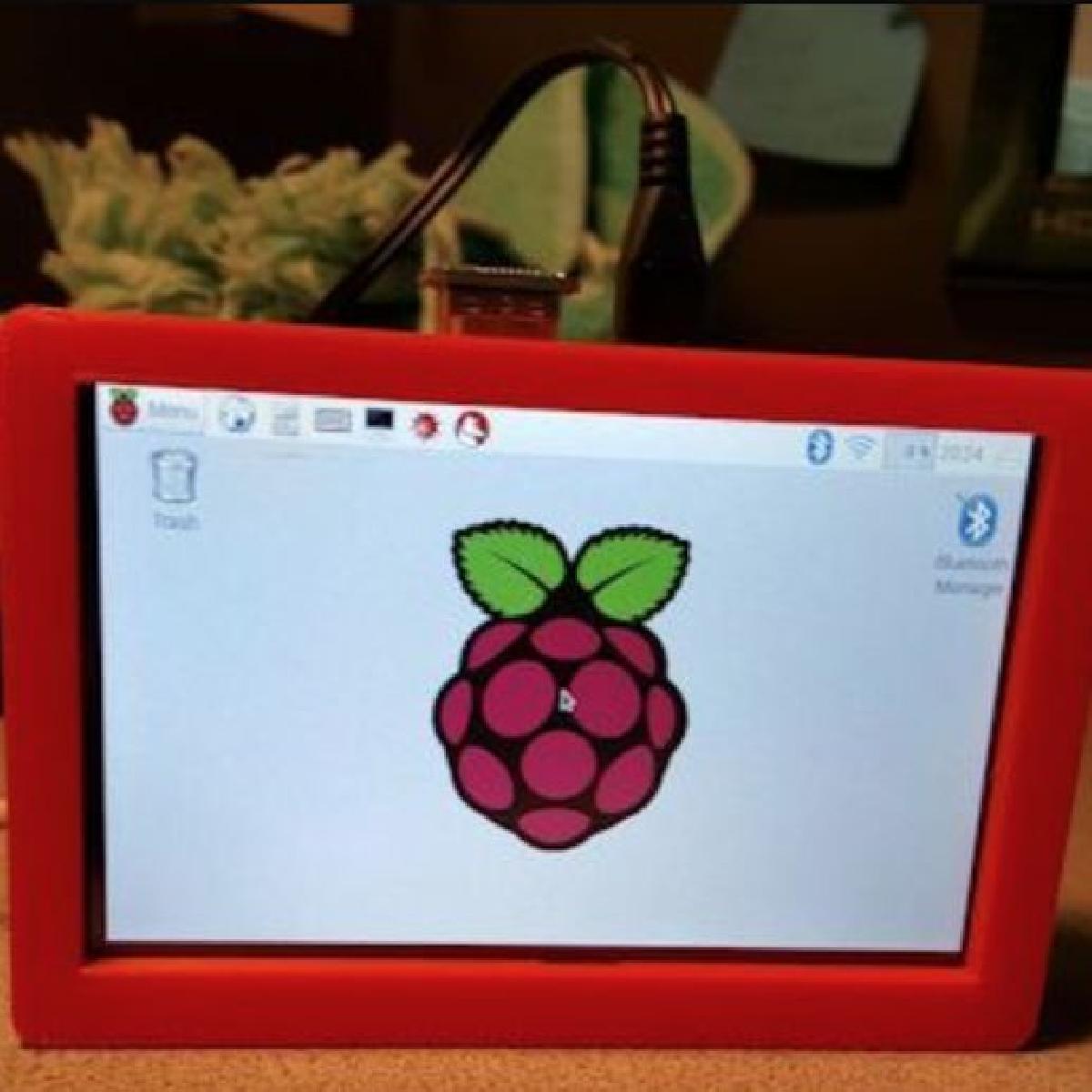 Estojo Pi 3 para tela sensivel ao toque de 5 polegadas