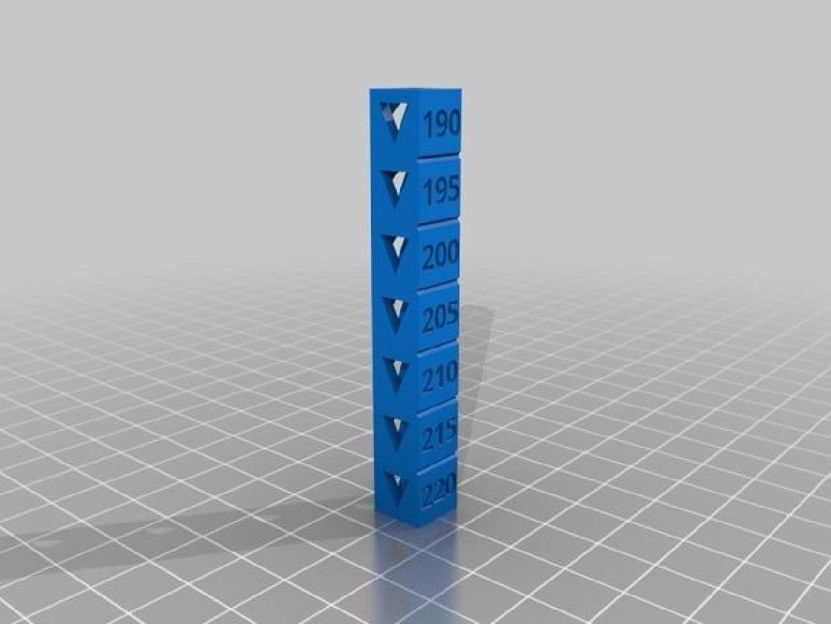Temperature Tower PLA 220 190