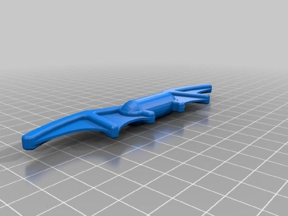 Batarang de Lego Gigante (para se ajustar a maioria dos modelos gigantes de Lego aqui)