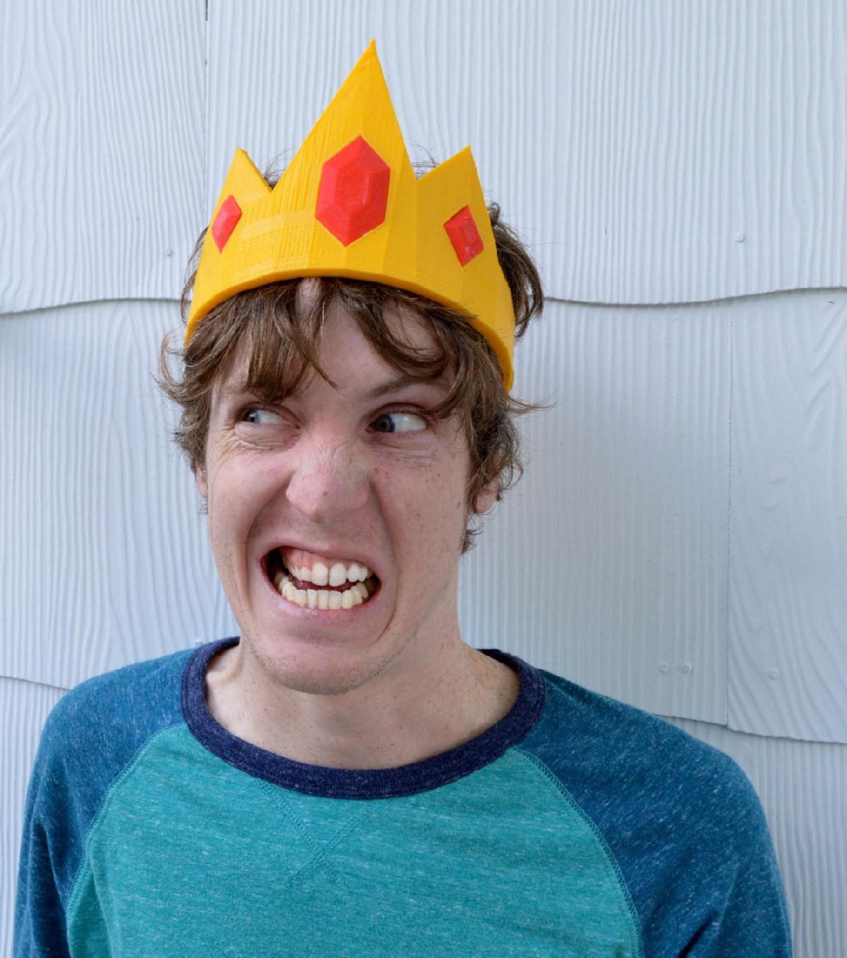 Ice King Crown Hora de Aventura Fan Art