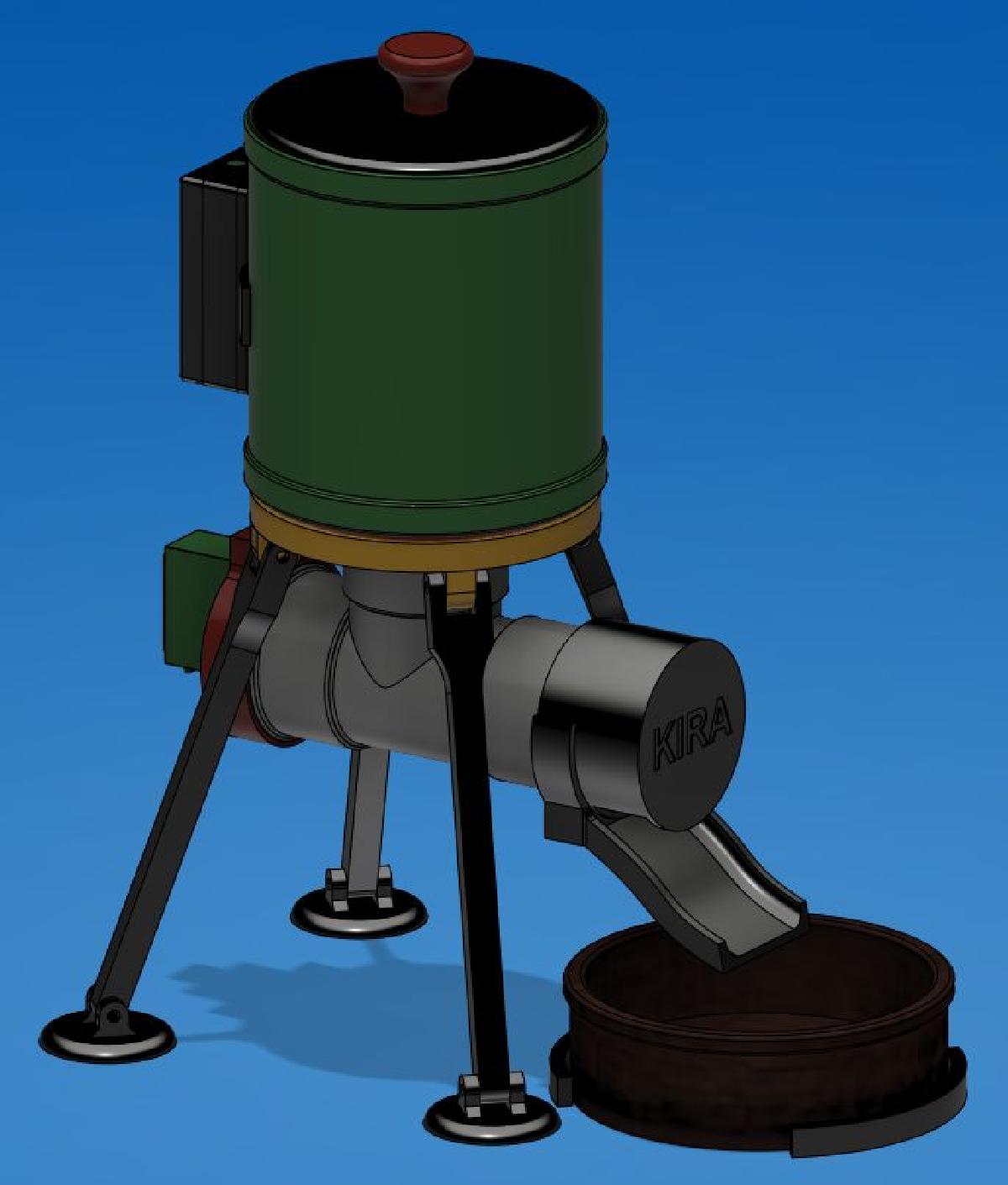 Dispensador automatico de racao para gatos com IoT.