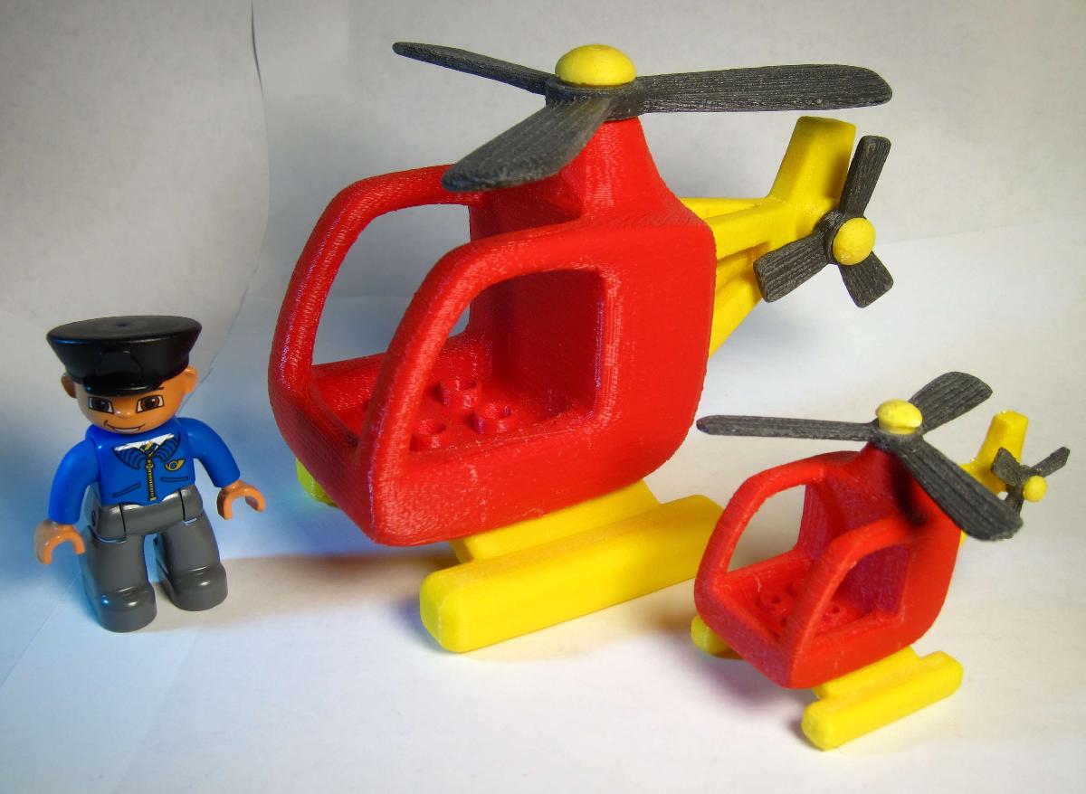 Helicóptero do brinquedo