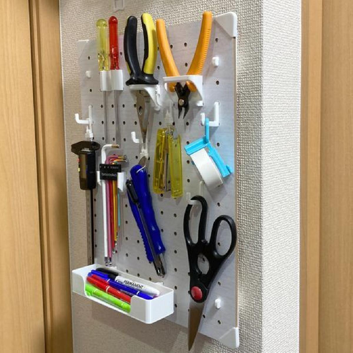 Suporte de parede JPN para perfis com grampeador ou parafusos (furo de 5mm)