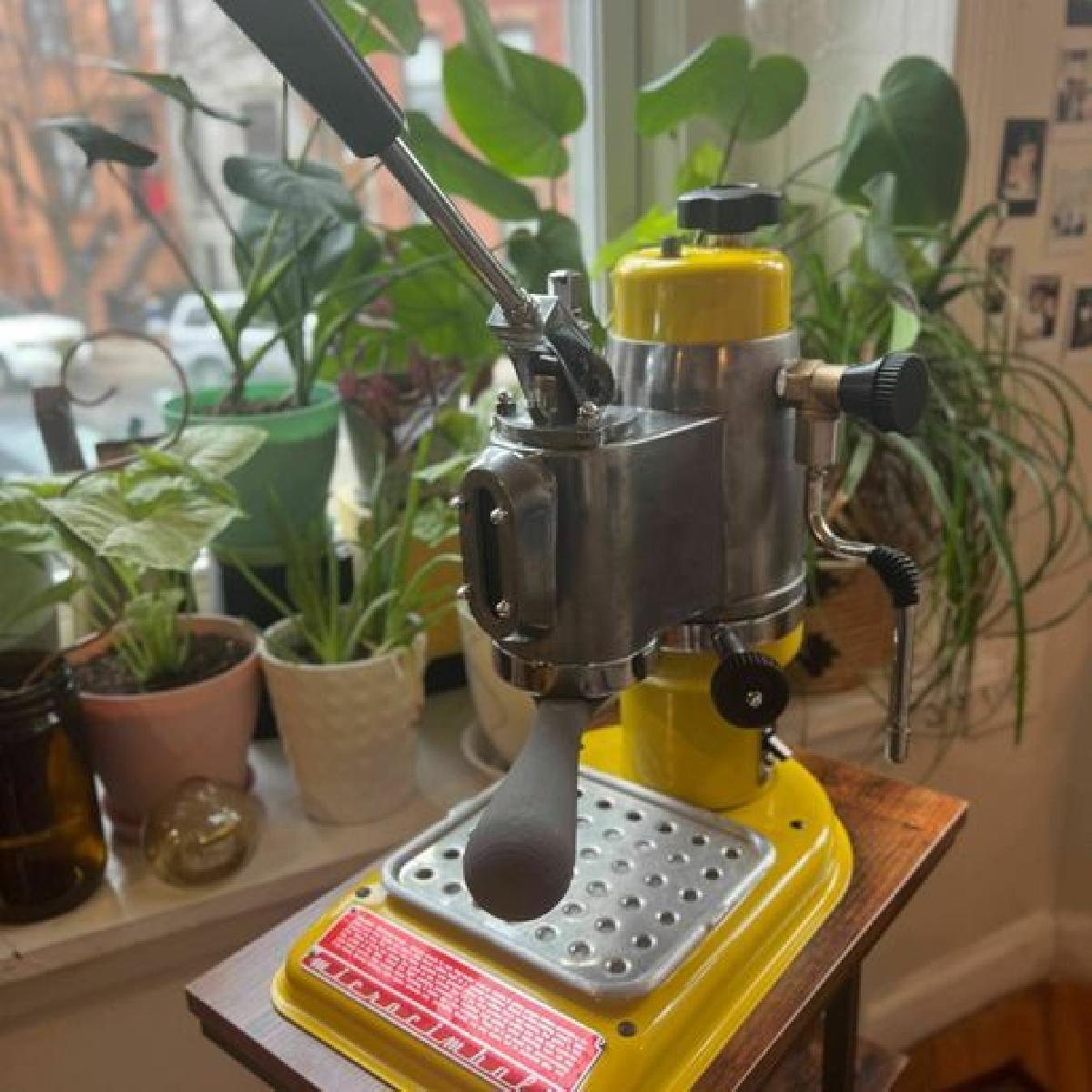 O porta filtro sem fundo Microcimbali.