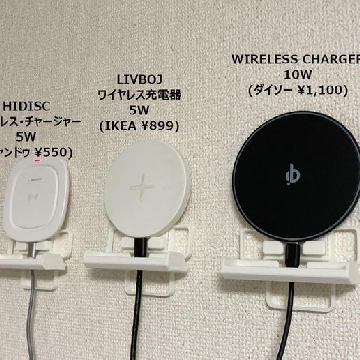 Carregador Sem Fio Universal para Montagem na Parede com Grampeador ou Parafusos