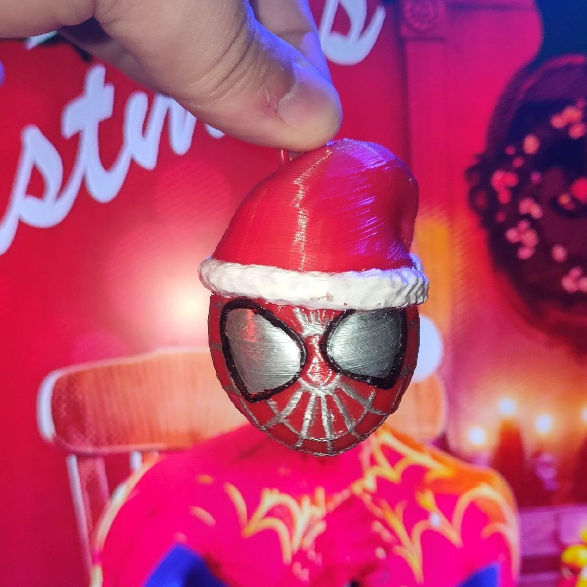 Adorno de Natal do Homem Aranha