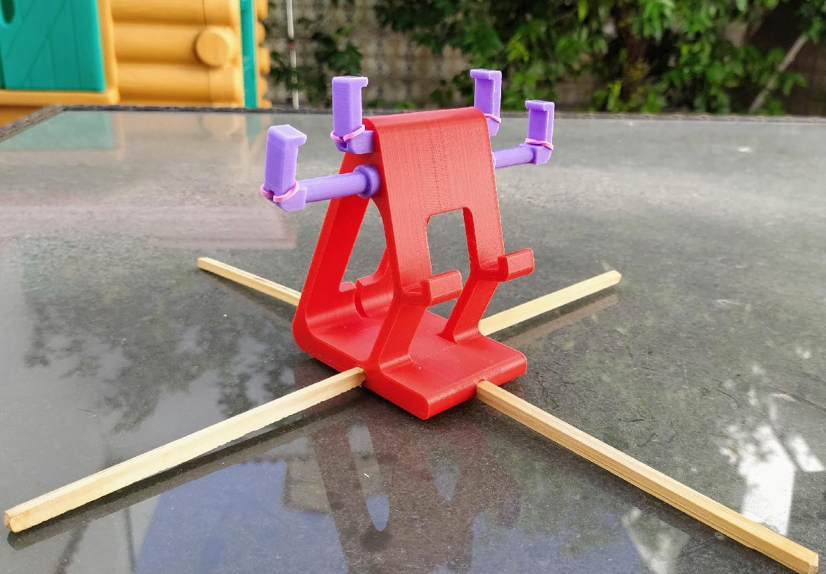 Suporte movel antivuelco.