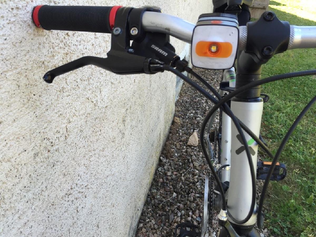 Suporte de guidao para luz de trilha CLIC