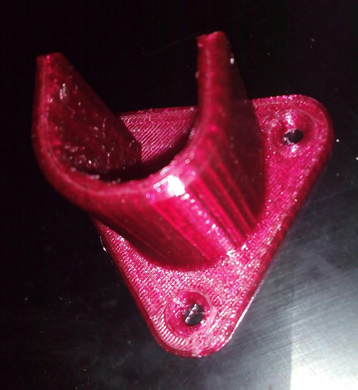 Suporte para barra (mao redonda de um pincel ou uma esfregona).