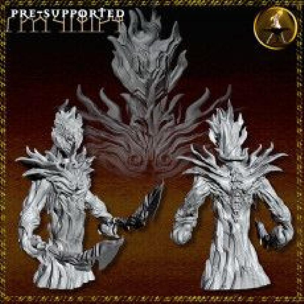 Mirmidao de Fogo   1/3   Posicao de Baunilha