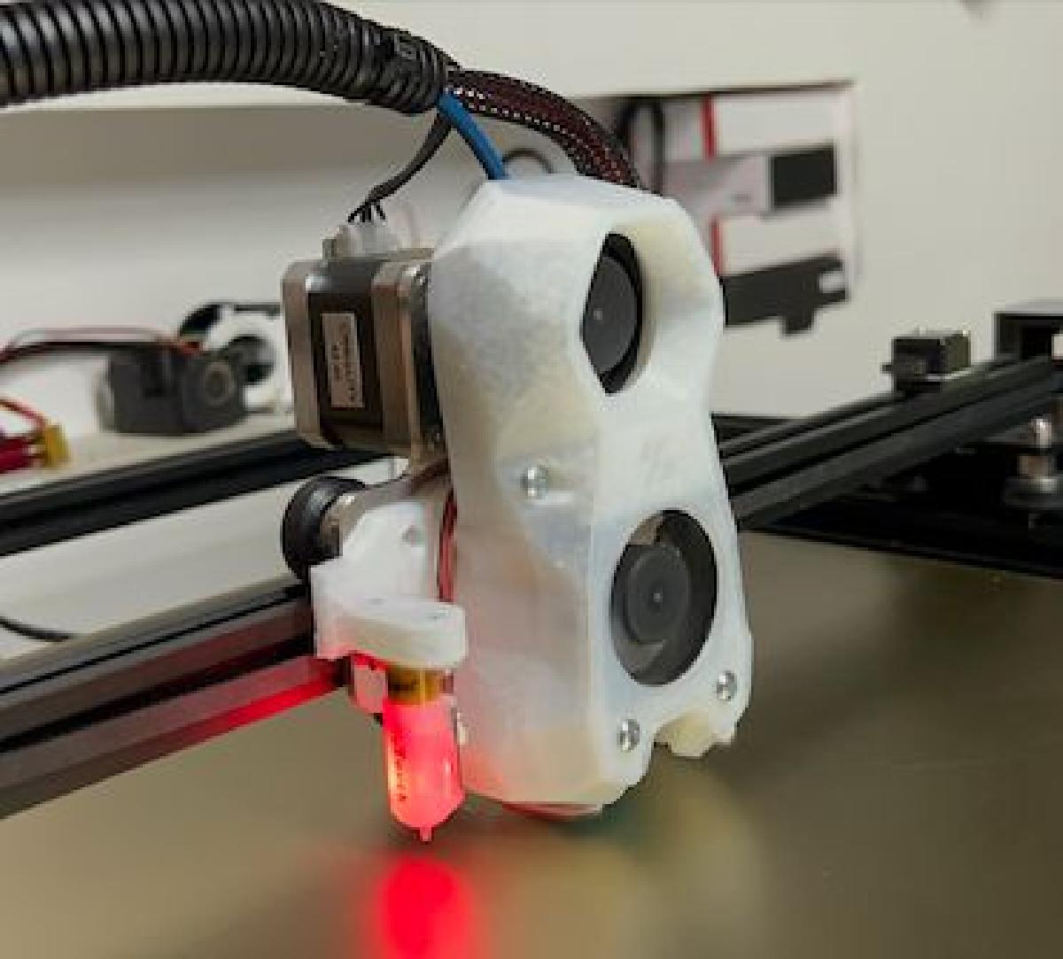 StealthySwiss   Stealthburner para Micro Swiss Direct Drive para impressoras Ender 3 e 5 Series