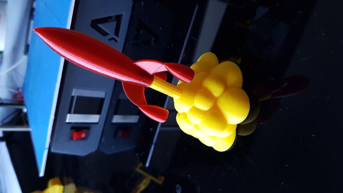 Fusee Tintin / Foguete Tintin