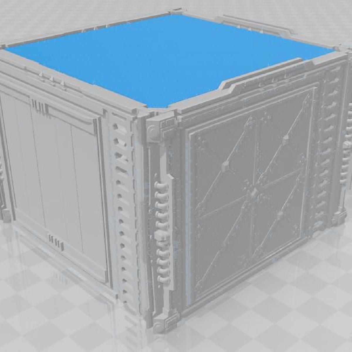 PLF Estrutura Leve de Plasteel (Modular L) WH40k
