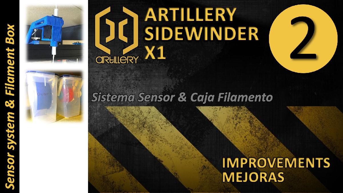 Caixa de Filamento Artillery Sidewinder X1 IKEA 365+