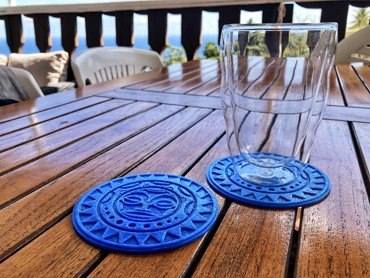 Dessous de verre Maori // Coaster Maori