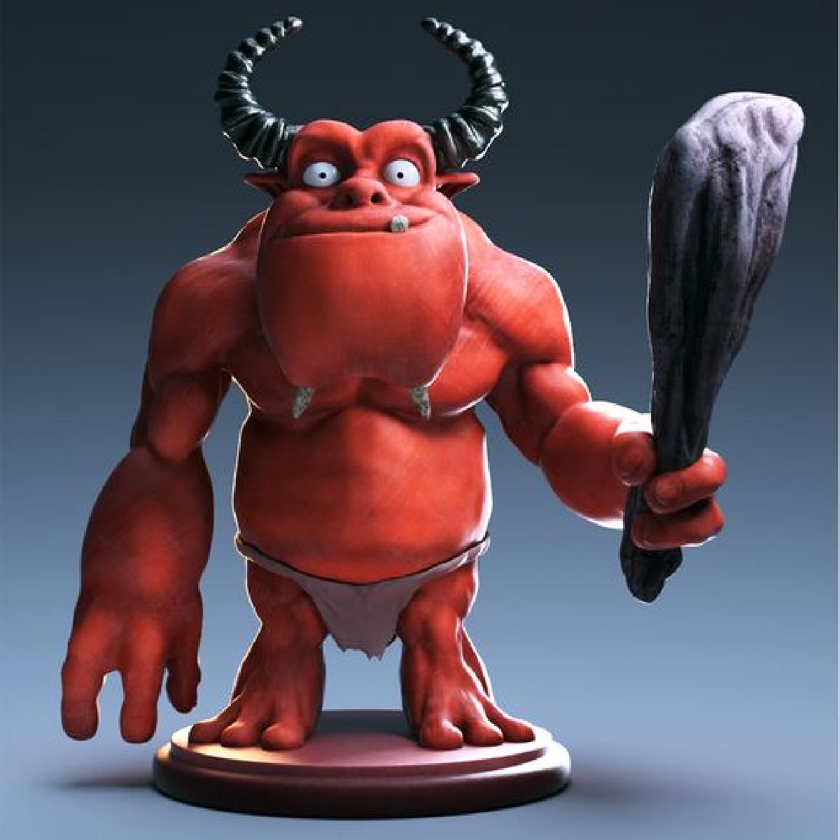 Cavetroll Miniatura 3D andor junior o jogo de fantasia da familia