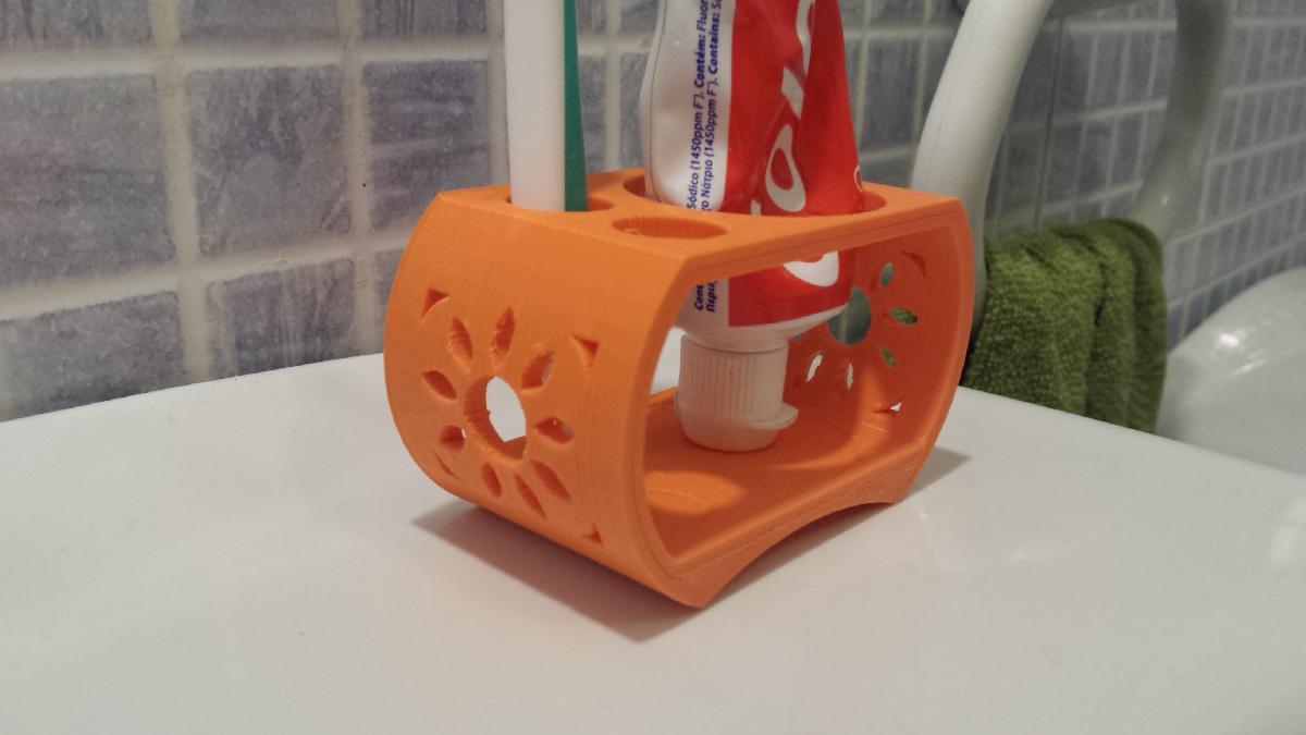 suporte para escova de dentes