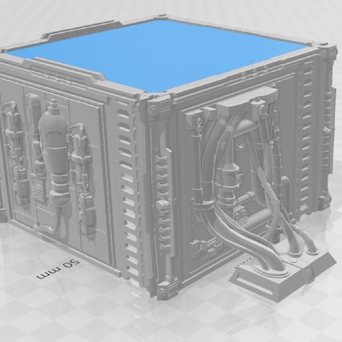 PLF   Estrutura Leve de Plasteel (Manufactorum   L)   WH40k