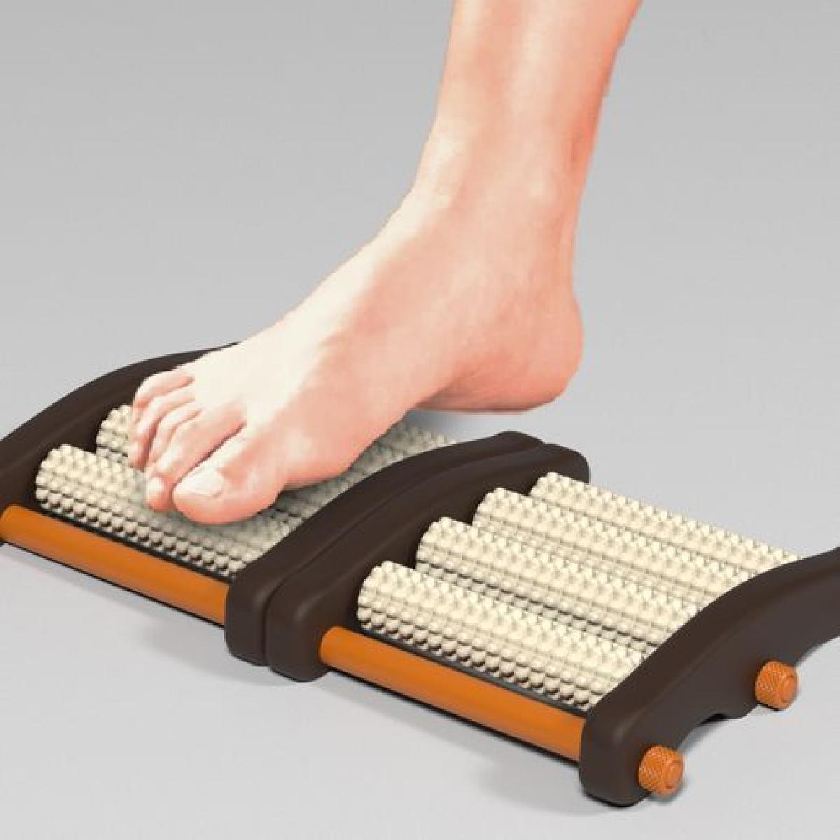 Massageador de Pes com Rolos