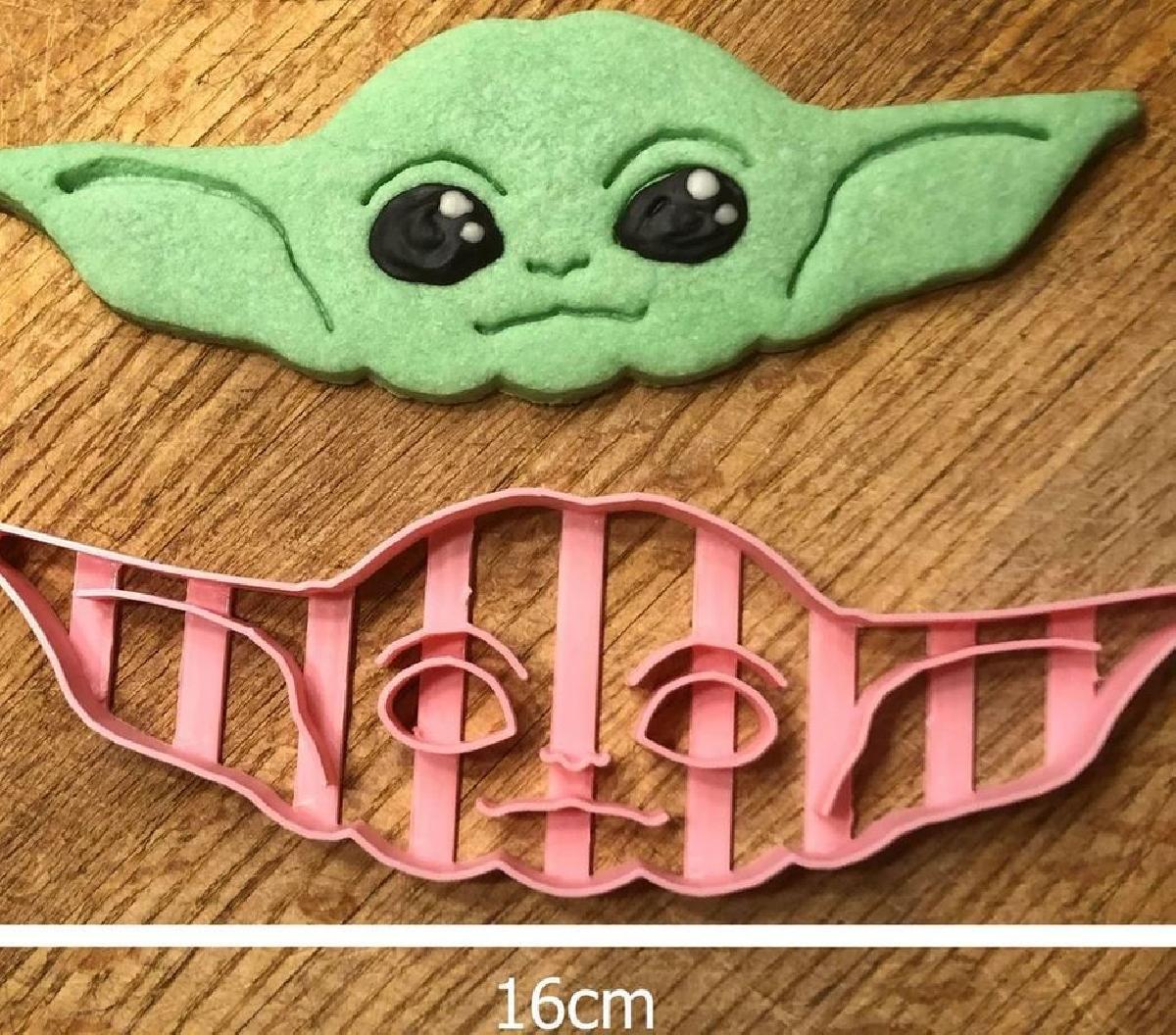 Cortador de Biscoito Grogu Baby Yoda + Receita Bonus!