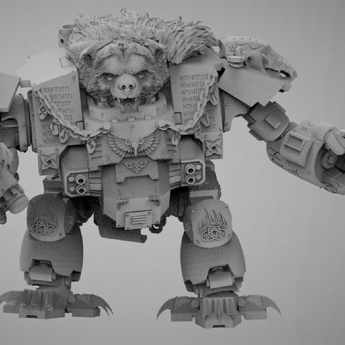 Bjorn Again Venerated Bear Mech   Modular