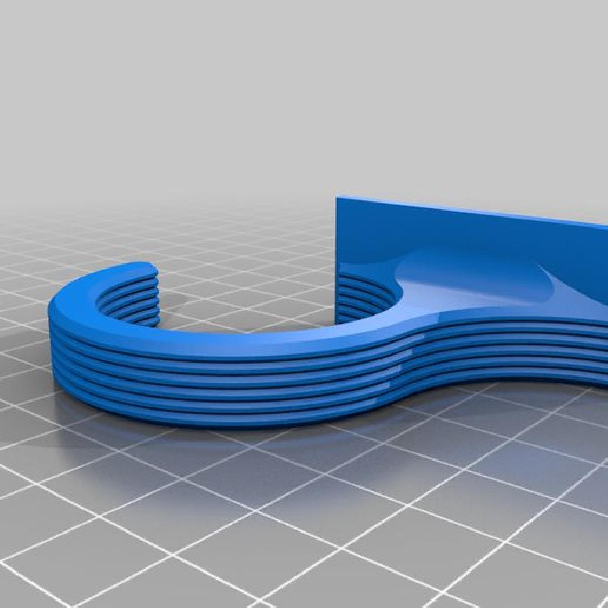 Ganchos de Cortina Estilosos Recuados