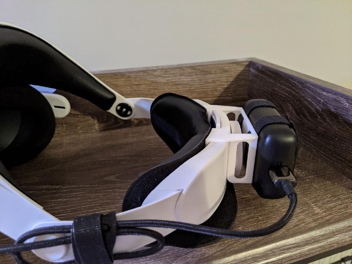 Suporte para Bateria do Halo Strap do Oculus Quest 2