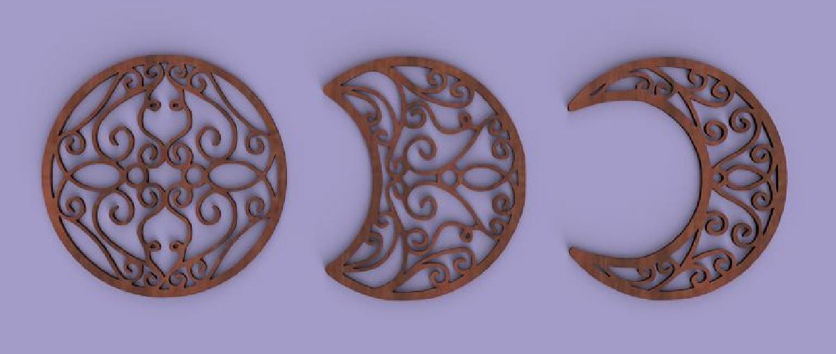 Fases da Lua para pendurar