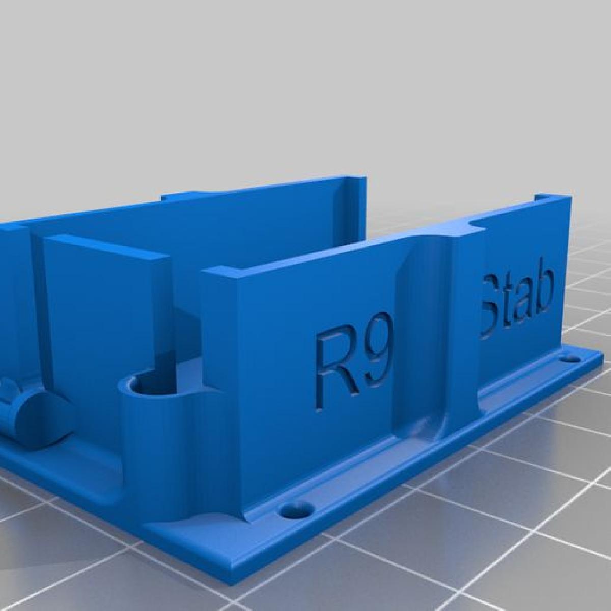 Estojo/Suporte para Receptor FrSky R9 Stab