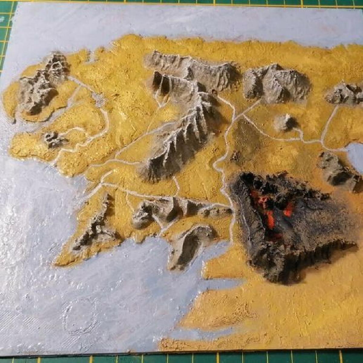 Mapa do Senhor dos Aneis