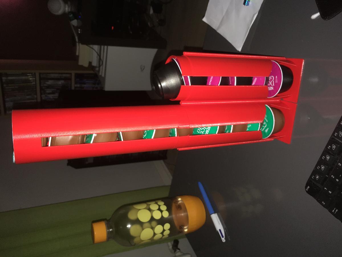 Suporte para capsulas Dolce Gusto com extensao
