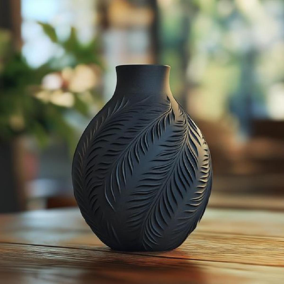 Vaso de Ramos Agucados para Decoracao de Interiores Inspirada na Natureza