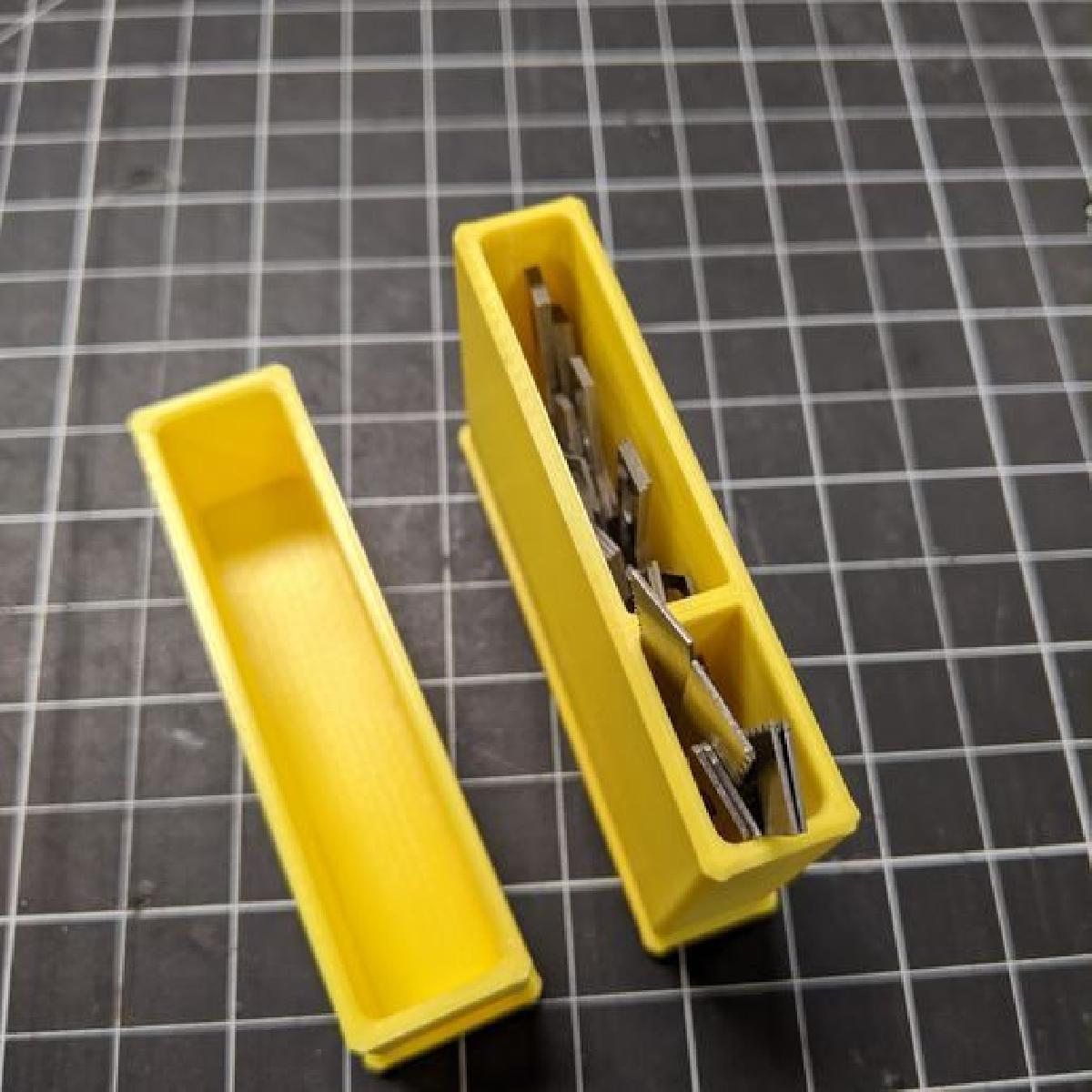 Caixa de Armazenamento para Laminas de Hobby