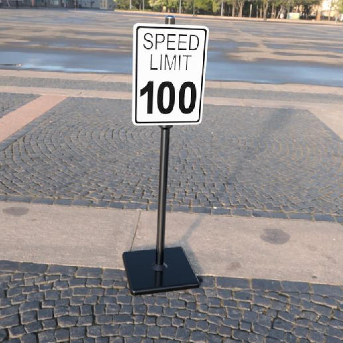 Placa de Drift RC em Escala 1/10 a 100 MPH