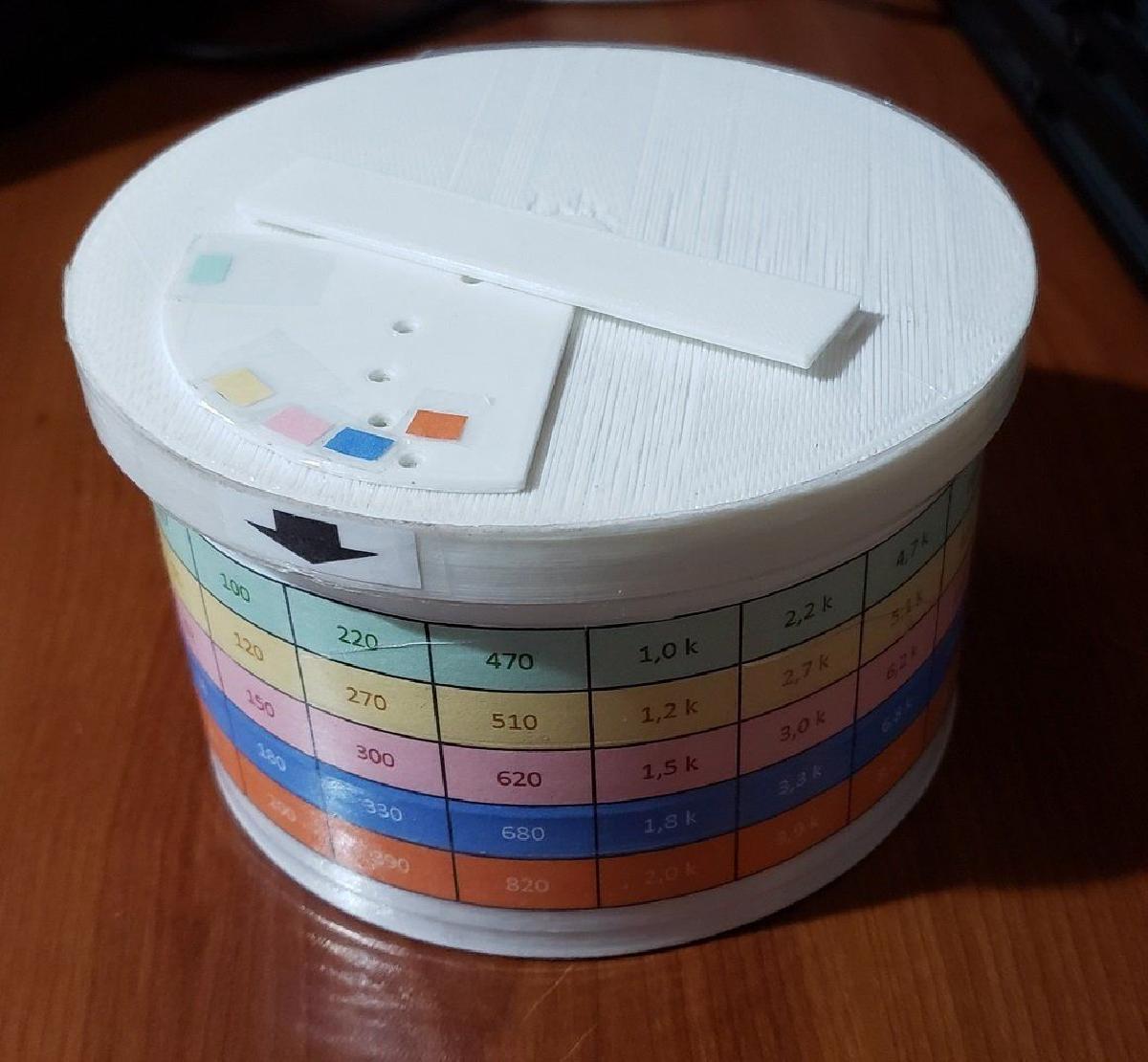 Organizador de Resistores