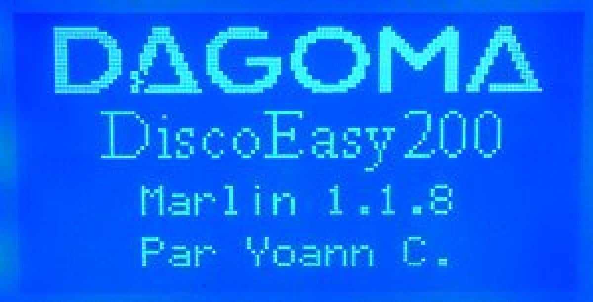 Marlin 1.1.8 para DiscoEasy200 com Tela