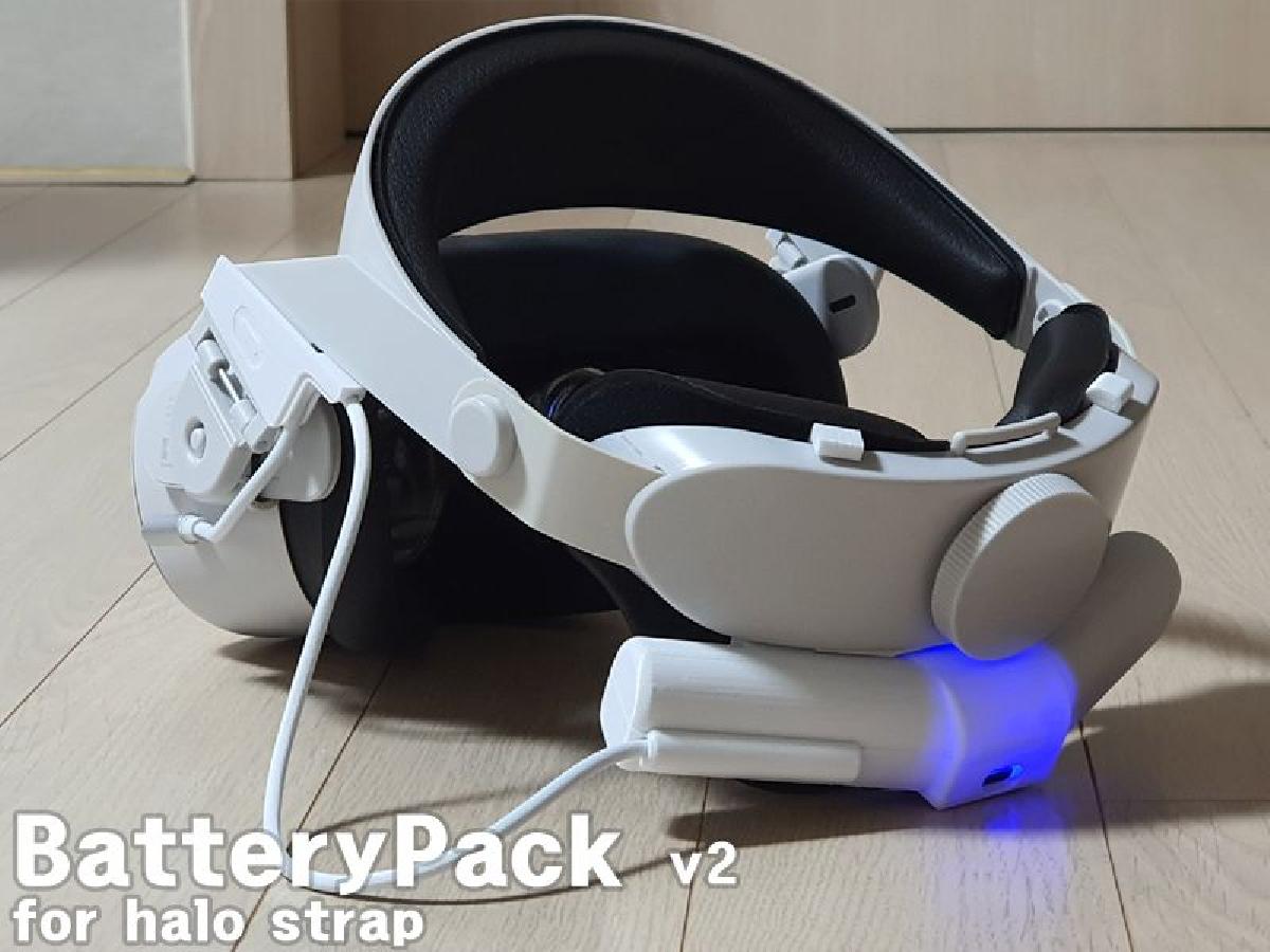 Oculus Quest2 Bateria Pack v2 (para faixa de halo)