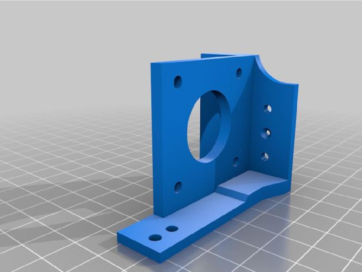 HELLBOT Magna 1 v2 Montura suporte extrusor direto